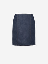 Load image into Gallery viewer, Denim Skirt Linen Jeans