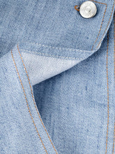 Load image into Gallery viewer, Denim Skirt Linen Jeans