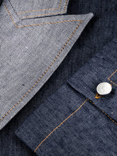 Load image into Gallery viewer, Cropped Denim Jacket