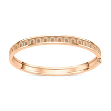 Load image into Gallery viewer, L'Arc de DAVIDOR Bangle PM, 18k Rose Gold with Satin Finish and Arcade Diamonds - DAVIDOR