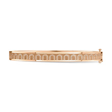Load image into Gallery viewer, L'Arc de DAVIDOR Bangle PM, 18k Rose Gold with Satin Finish and Arcade Diamonds - DAVIDOR