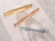 Load image into Gallery viewer, L'Arc de DAVIDOR Bangle PM, 18k Rose Gold with Satin Finish and Arcade Diamonds - DAVIDOR