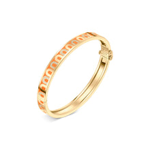 Load image into Gallery viewer, L'Arc de DAVIDOR Bangle PM, 18k Yellow Gold with Lacquered Ceramic and Colonnato Diamonds - DAVIDOR
