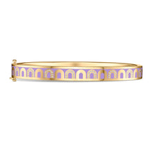 Load image into Gallery viewer, L'Arc de DAVIDOR Bangle PM, 18k Yellow Gold with Lacquered Ceramic and Colonnato Diamonds - DAVIDOR