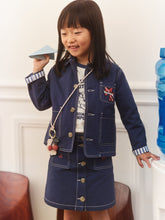 Load image into Gallery viewer, Bonpoint - Bonpoint x Maison Kitsuné Linus jacket embroidered on the back - view 6