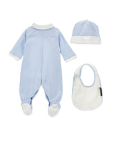 Load image into Gallery viewer, Romper, cap and bib set