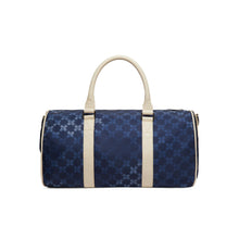 Load image into Gallery viewer, Turtle Monogram Recycled Canvas Travel Bag Medium