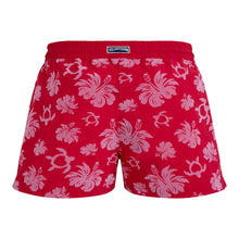 Load image into Gallery viewer, Swim Shorts Flocked Turtles heart