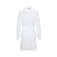 Load image into Gallery viewer, Cotton Shirt Dress Broderie Anglaise