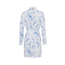 Load image into Gallery viewer, Viscose Shirt Dress Medusa and Shells