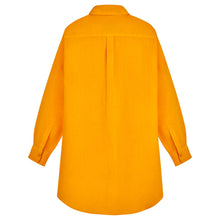 Load image into Gallery viewer, Linen Shirt Dress Solid