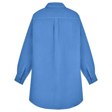 Load image into Gallery viewer, Linen Shirt Dress Solid