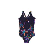 Load image into Gallery viewer, One-piece Swimsuit Disco Stars