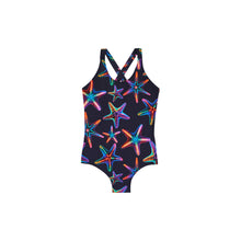 Load image into Gallery viewer, One-piece Swimsuit Disco Stars