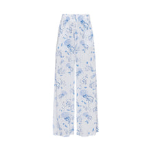 Load image into Gallery viewer, Wide-leg Viscose Pants Medusa and Shells
