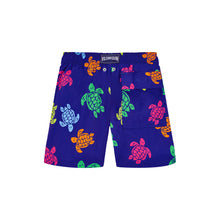 Load image into Gallery viewer, Stretch Swim shorts Tortue Multicolores