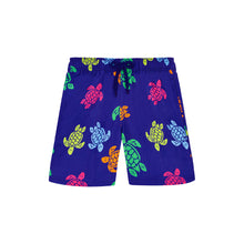 Load image into Gallery viewer, Stretch Swim shorts Tortue Multicolores