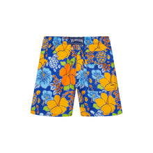 Load image into Gallery viewer, Swim Shorts Tropical Turtle