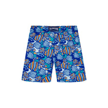 Load image into Gallery viewer, Swim Trunks Fishy Vibes