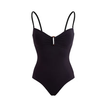 Load image into Gallery viewer, Bandeau One-piece Swimsuit Solid