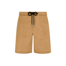 Load image into Gallery viewer, Tencel and Cotton Bermuda Shorts Satin