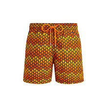 Load image into Gallery viewer, Swim Trunks Herringbones Turtles