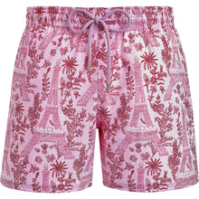 Load image into Gallery viewer, Men Stretch Swim Trunks Poulpes Eiffel
