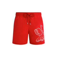 Load image into Gallery viewer, Stretch Short Swim Trunks Placed Poulpe