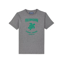 Load image into Gallery viewer, Cotton T-shirt Embossed logo