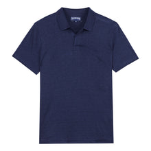 Load image into Gallery viewer, Linen Jersey Polo Solid