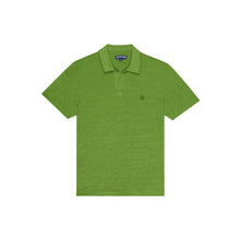 Load image into Gallery viewer, Linen Jersey Polo Solid