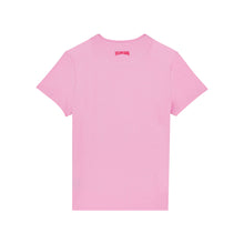 Load image into Gallery viewer, Organic Cotton T-shirt Flocked Turtle Heart Tahiti