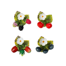 Load image into Gallery viewer, Seferî Storyteller Plate Charm - Berries - Set of 4
