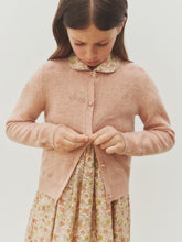 Load image into Gallery viewer, Manon cherry cashmere cardigan