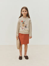 Load image into Gallery viewer, Merryl skirt with pockets in organic cotton velvet