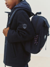 Load image into Gallery viewer, Milad bi-material zipped jacket