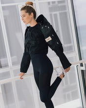 Load image into Gallery viewer, 1965 black on black long-sleeve tee