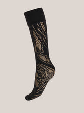 Load image into Gallery viewer, Rose Net Knee-Highs