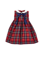 Load image into Gallery viewer, Glam Bow Tartan Dress
