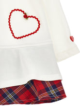 Load image into Gallery viewer, Collar dress with hearts