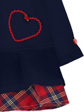 Load image into Gallery viewer, Collar dress with hearts