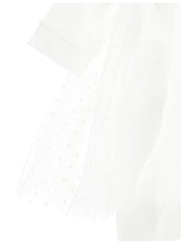 Load image into Gallery viewer, Cotton tulle and bows romper