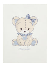 Load image into Gallery viewer, Interlock teddy bear blanket