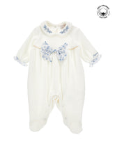 Load image into Gallery viewer, Embroidered bow jumpsuit
