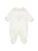 Load image into Gallery viewer, Bow and embroidery jumpsuit