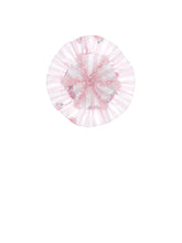Load image into Gallery viewer, Striped and rose satin hat