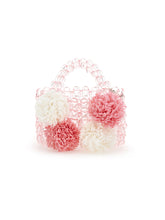 Load image into Gallery viewer, Crochet pom pom bag