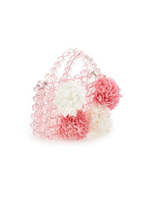 Load image into Gallery viewer, Crochet pom pom bag
