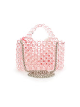Load image into Gallery viewer, Crochet pom pom bag