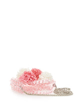 Load image into Gallery viewer, Crochet pom pom bag